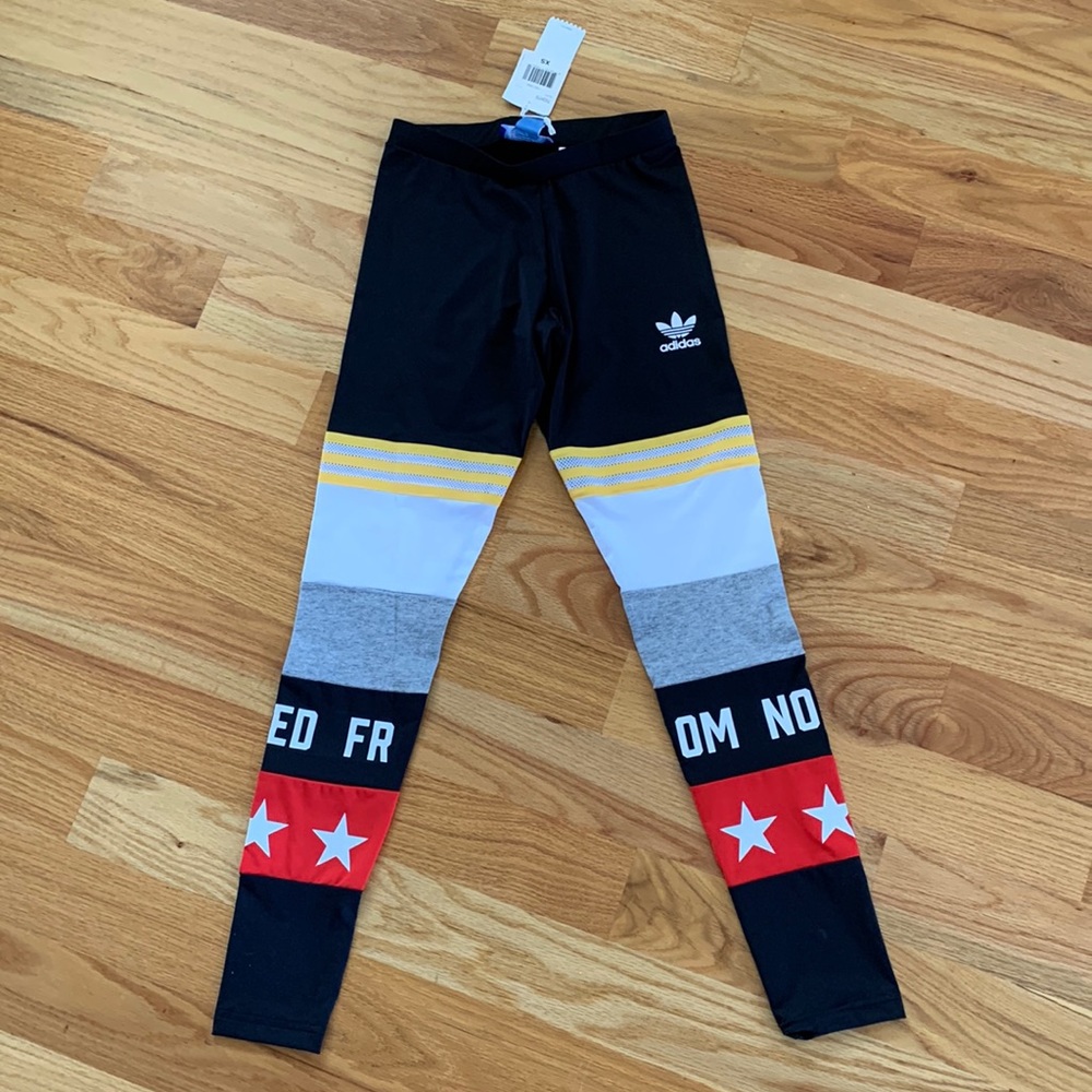 Adidas originals X Rita Ora Banned from Normal tight leggings stella pants stars